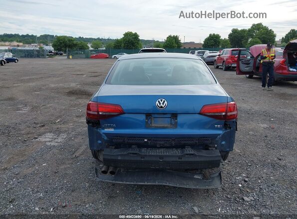 3VW2B7AJ7JM229676 2018 VOLKSWAGEN JETTA Blue 