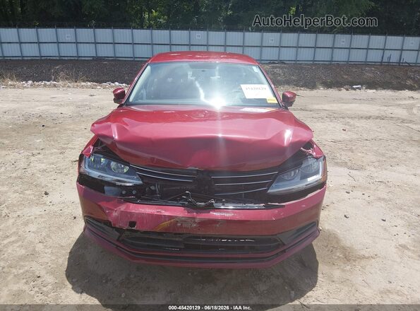 3VW2B7AJ9HM222030 2017 VOLKSWAGEN JETTA Бордовый Вид щитка приборов