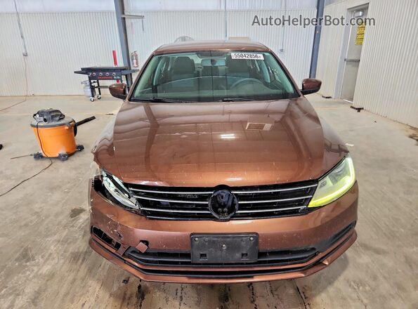 3VW2B7AJXHM409308 2017 VOLKSWAGEN JETTA Brown 