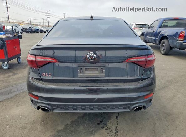 3VW2T7BU7RM101553 2024 VOLKSWAGEN JETTA Black Вид ззаду