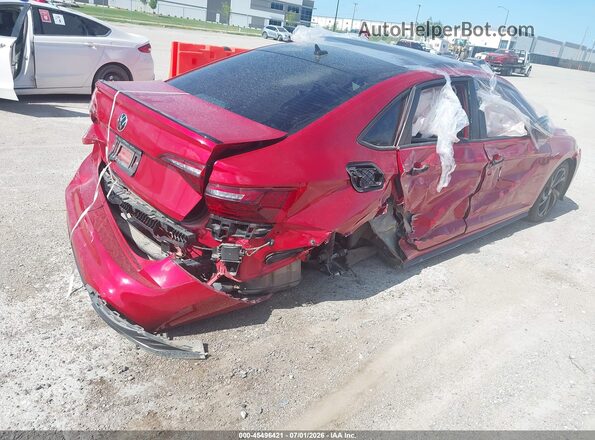 3VW2T7BU8PM008585 2023 VOLKSWAGEN JETTA Red Հետևի աջ