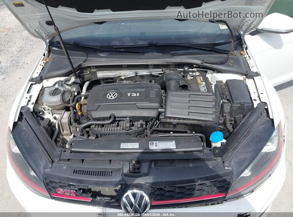 3VW447AU2HM070010 2017 VOLKSWAGEN GOLF Белый Вид сзади
