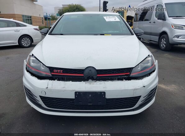 3VW447AU8HM027520 2017 VOLKSWAGEN GOLF White წინა ხედი
