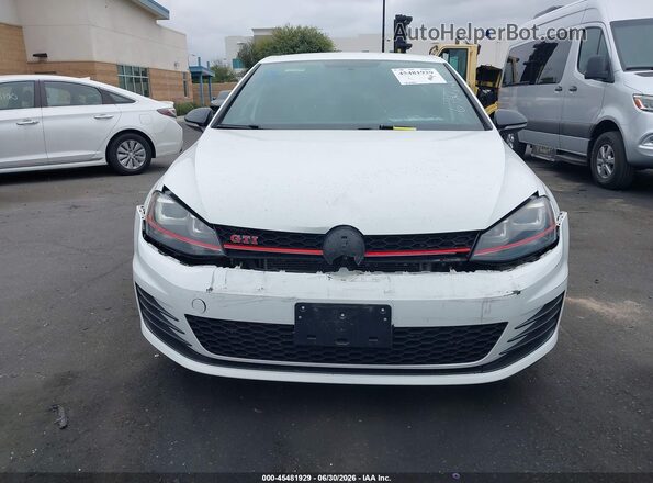 3VW447AU8HM027520 2017 VOLKSWAGEN GOLF White უკანა სალონის ხედი
