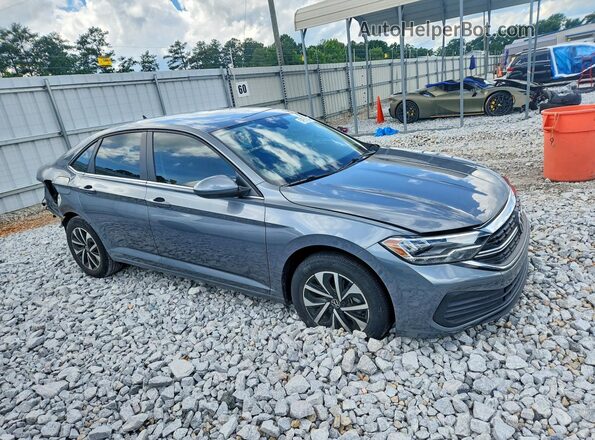 3VW4M7BU2RM010163 2024 VOLKSWAGEN JETTA Gray Передня права чверть