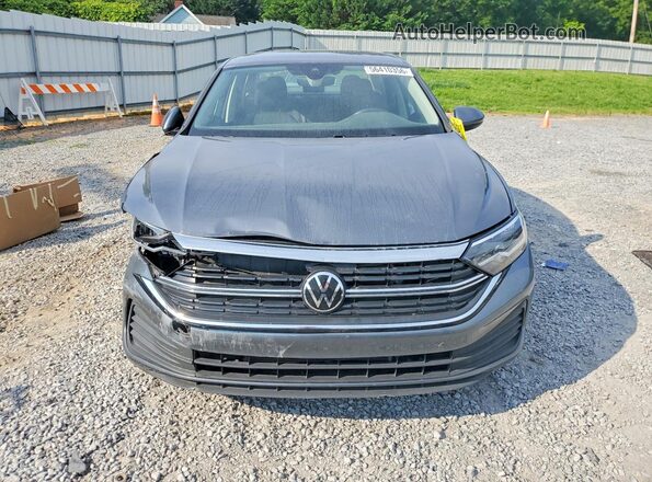3VW4M7BU9RM010595 2024 VOLKSWAGEN JETTA Charcoal წინა ხედი