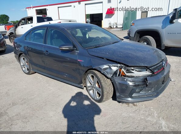 3VW4T7AJ4HM310358 2017 VOLKSWAGEN JETTA Gray Դիմացի տեսք
