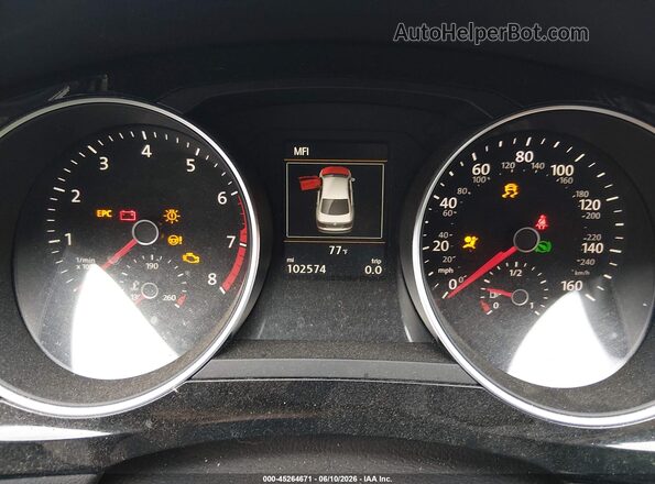 3VW4T7AJ9HM336549 2017 VOLKSWAGEN JETTA Black Вид задніх сидінь