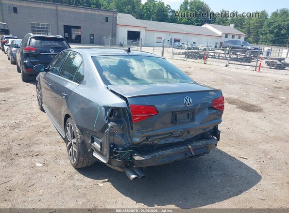 3VW4T7AJ9JM229507 2018 VOLKSWAGEN JETTA Gray Front view