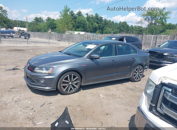 3VW4T7AJ9JM229507 2018 VOLKSWAGEN JETTA Gray 