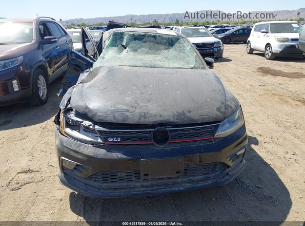 3VW4T7AJXHM350413 2017 VOLKSWAGEN JETTA Black 