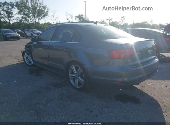 3VW4T7AJXHM408455 2017 VOLKSWAGEN JETTA Gray Rear left