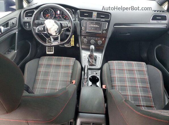 3VW4T7AU6HM045209 2017 VOLKSWAGEN GTI Charcoal Вид панелі приладів