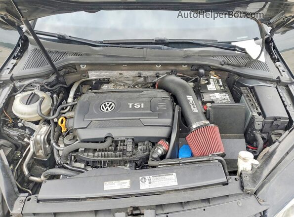3VW4T7AU6HM045209 2017 VOLKSWAGEN GTI Charcoal Вид задньої частини салону