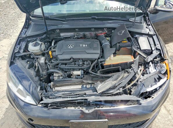 3VW4T7AU7HM035644 2017 VOLKSWAGEN GTI Black Rear interior view