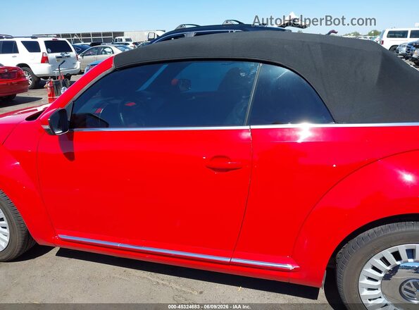 3VW517AT3GM806567 2016 VOLKSWAGEN BEETLE Красный Панорамный вид салона 360°