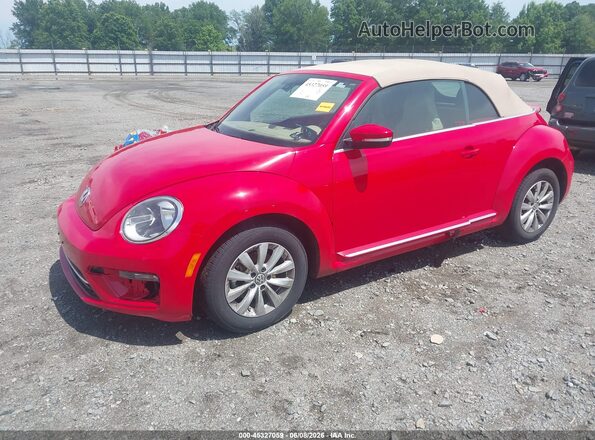 3VW517AT3HM805940 2017 VOLKSWAGEN BEETLE Red Передня ліва чверть