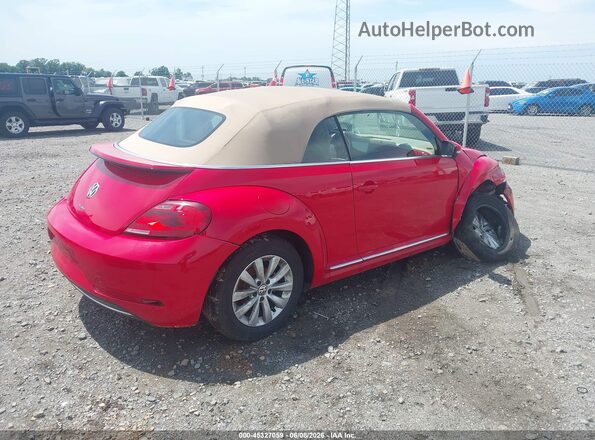 3VW517AT3HM805940 2017 VOLKSWAGEN BEETLE Red Задня права чверть