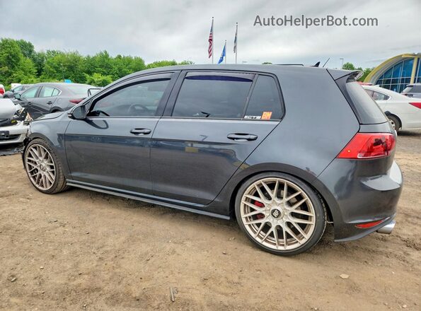 3VW547AU1HM070133 2017 VOLKSWAGEN GTI Gray 