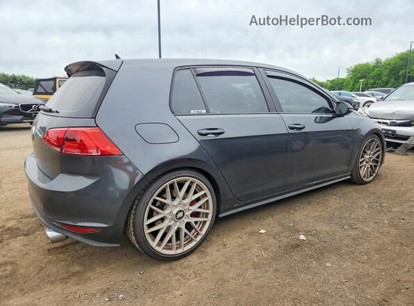 3VW547AU1HM070133 2017 VOLKSWAGEN GTI Gray 