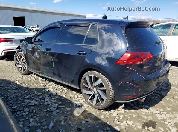 3VW547AU8HM026789 2017 VOLKSWAGEN GTI Black Trasero izquierdo