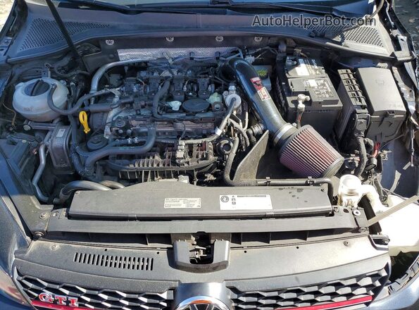 3VW547AU8HM026789 2017 VOLKSWAGEN GTI Black Vista interior trasera