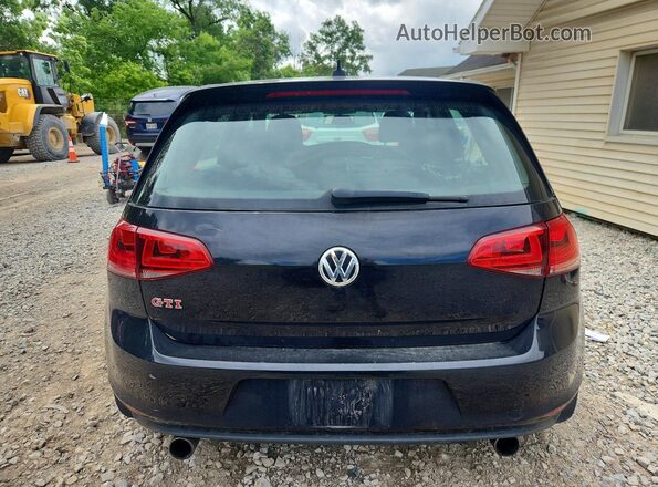 3VW547AU8HM076317 2017 VOLKSWAGEN GTI Черный 