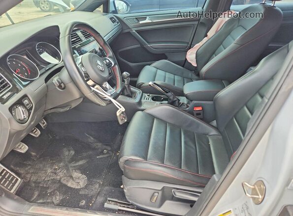 3VW547AU8JM256662 2018 VOLKSWAGEN GTI Gray Սալոնի դիմացի տեսք