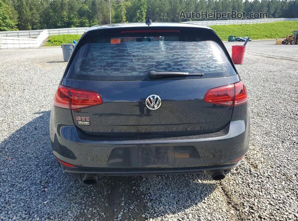 3VW547AU9HM060532 2017 VOLKSWAGEN GTI Charcoal Հետևի տեսք