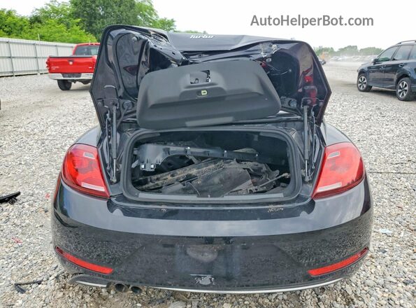 3VW5DAAT2JM505199 2018 VOLKSWAGEN BEETLE Black Vista trasera