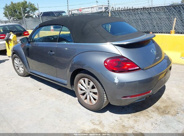3VW5DAAT4JM515636 2018 VOLKSWAGEN BEETLE Gray უკანა მარცხენა