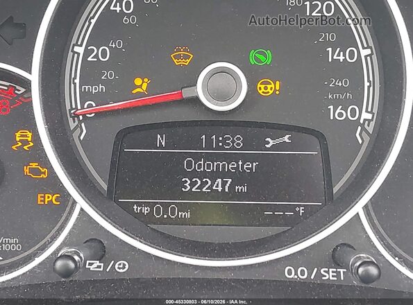 3VW5DAAT5KM510978 2019 VOLKSWAGEN BEETLE Black 