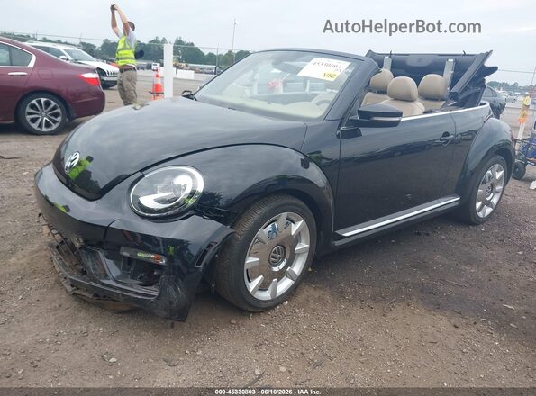 3VW5DAAT5KM510978 2019 VOLKSWAGEN BEETLE Black Vista tres cuartos delantera izquierda