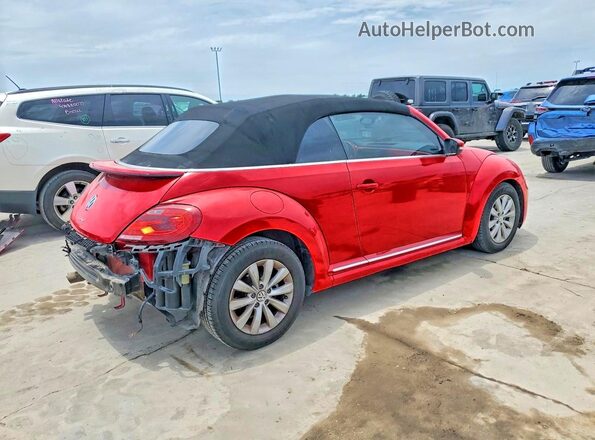3VW5DAAT8JM516630 2018 VOLKSWAGEN BEETLE Red Trasero derecho