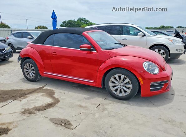 3VW5DAAT8JM516630 2018 VOLKSWAGEN BEETLE Red Delantero derecho