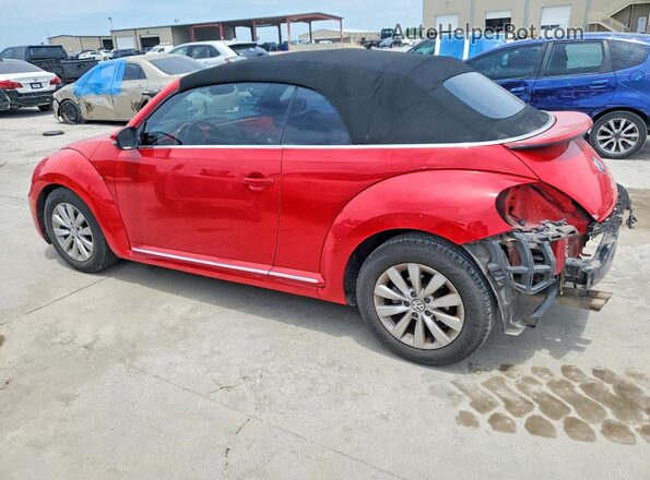 3VW5DAAT8JM516630 2018 VOLKSWAGEN BEETLE Red Trasero izquierdo