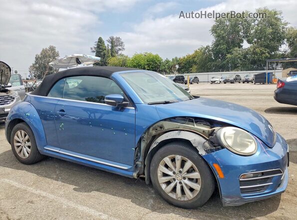 3VW5DAAT9JM514949 2018 VOLKSWAGEN BEETLE Blue Առջևի աջ