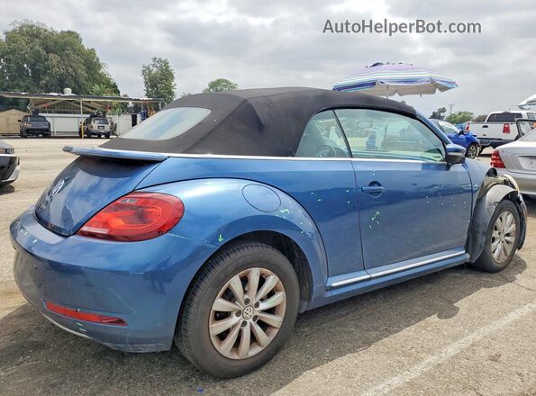 3VW5DAAT9JM514949 2018 VOLKSWAGEN BEETLE Blue Հետևի աջ