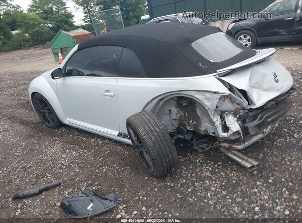 3VW5DAAT9KM502253 2019 VOLKSWAGEN BEETLE Silver Tył lewy