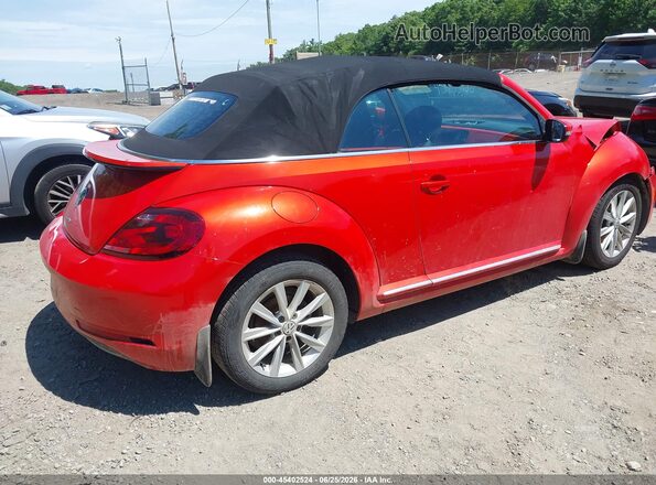 3VW5DAATXJM506830 2018 VOLKSWAGEN BEETLE Orange Trasero derecho