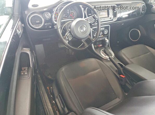 3VW5DAATXJM512014 2018 VOLKSWAGEN BEETLE Black წინა პანელის ხედი
