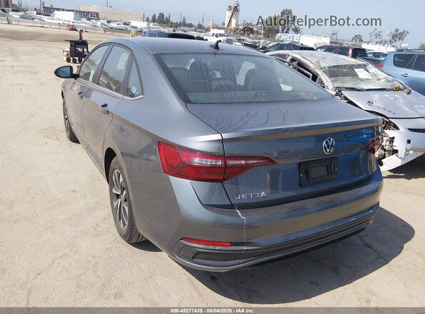 3VW5M7BU0RM075307 2024 VOLKSWAGEN JETTA Gray Trasero izquierdo