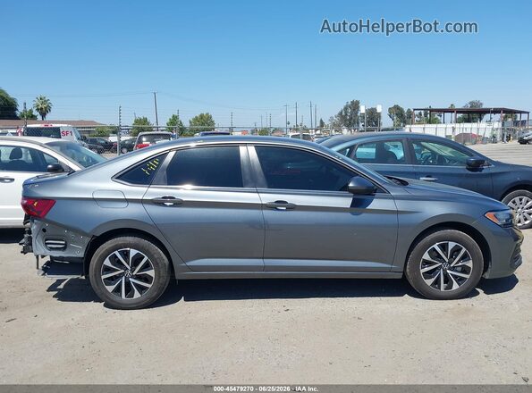 3VW5M7BU1RM082069 2024 VOLKSWAGEN JETTA Gray Панорамний вид салону 360°