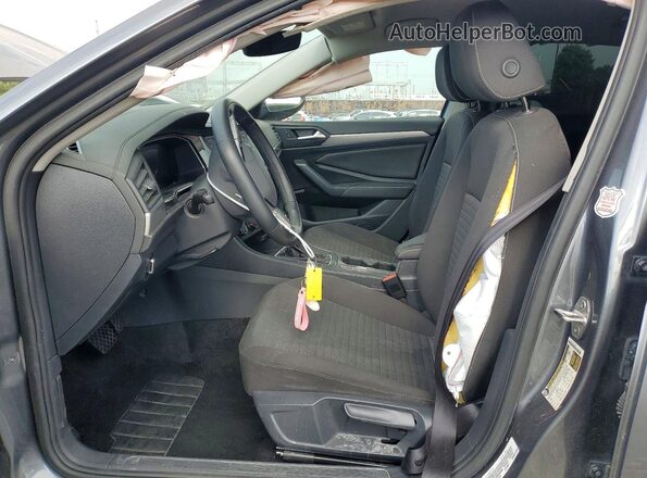 3VW5M7BU2RM050456 2024 VOLKSWAGEN JETTA Gray Widok wnętrza z przodu