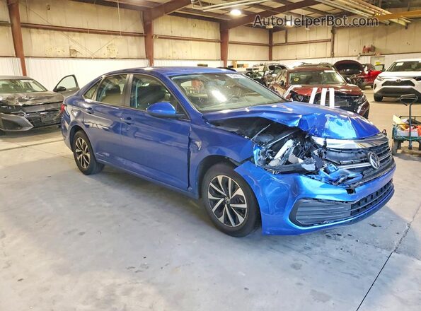 3VW5M7BU2RM088429 2024 VOLKSWAGEN JETTA Blue 