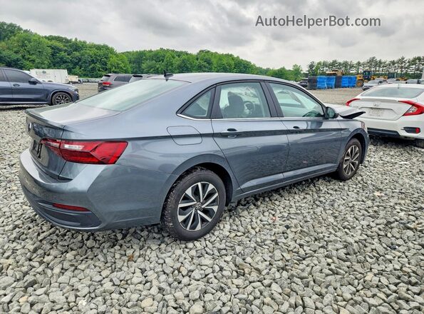 3VW5M7BU3RM090271 2024 VOLKSWAGEN JETTA Gray Trasero derecho
