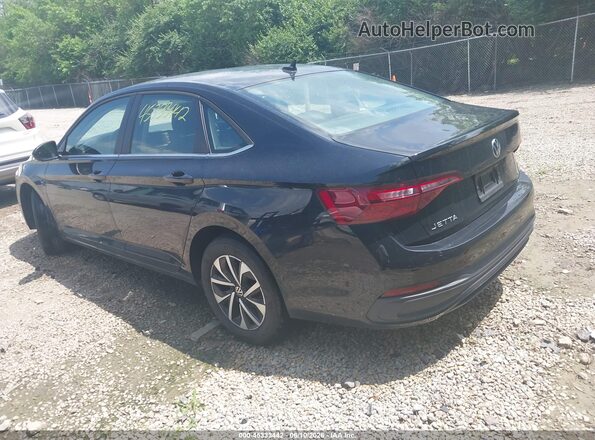 3VW5M7BU4RM046800 2024 VOLKSWAGEN JETTA Black Tył lewy