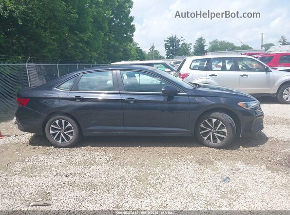 3VW5M7BU4RM046800 2024 VOLKSWAGEN JETTA Black Widok wnętrza z tyłu