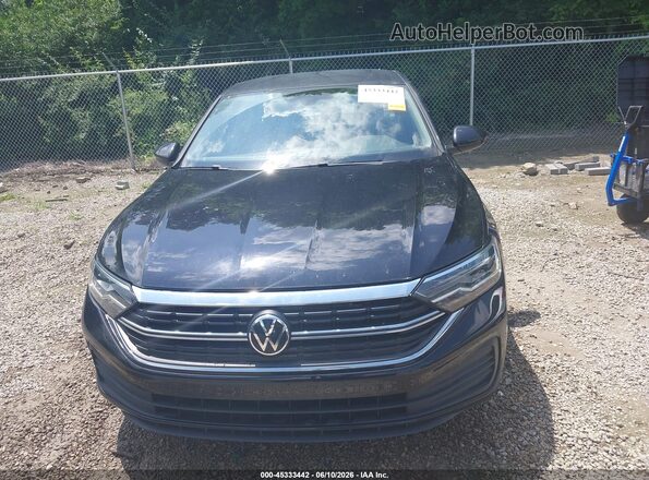 3VW5M7BU4RM046800 2024 VOLKSWAGEN JETTA Black Widok zestawu wskaźników