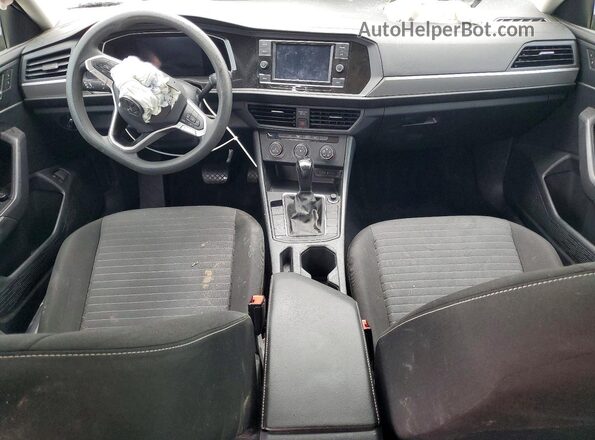 3VW5M7BU5PM010935 2023 VOLKSWAGEN JETTA Black Առջևի վահանակի տեսք